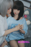 MOMODOLL#MM180 146cm E-cup TPE製 巨乳ロリ ラブドール 可愛い姉妹 ドール ハーレム 等身大 少女の 人形 えっち だっちわいふ
