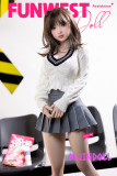 Funwest#090 Amy 152cm Dカップ  TPE製 最新 ラブドール JD 学生 リアル ダッチワイフ スレンダー ドール TPE 人形 せっくす スプーン アダルト 美少女 ドール