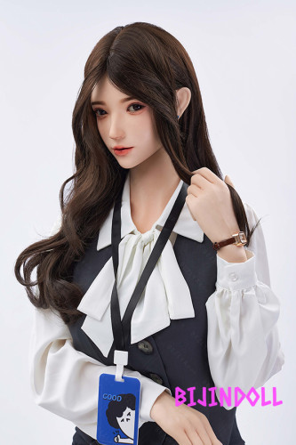 Bezlya 玉兰 163cm E-cup シリコンヘッド＋TPEボディ 制服OL コスプレ ラブドール Eカップ セックス リアル ダッチドール 幸薄美人OL ドール 高級シリコン 風俗人形