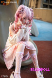 XTDOLL 150cm D-cup Yomi フルシリコン 可愛いロり 美 少女 ラブドール 風呂 等身大 リアル 人形 セックス 家出少女 キレカワ系 アイドルダッチワイフ シリコン 高級 ドール