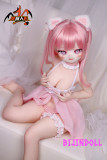 mozudoll 爱莉-巨乳 85cm PVCヘッド 衣装無料 可愛い巨乳 ミニアニメ ドール