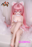 mozudoll 爱莉-巨乳 85cm PVCヘッド 衣装無料 可愛い巨乳 ミニアニメ ドール