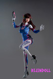 167cm D-cup gameladyNo.23 シリコン D.Va ラブドール コスプレ人形
