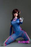 167cm D-cup gameladyNo.23 シリコン D.Va ラブドール コスプレ人形