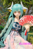 AotumeDoll #106 B-cup 145cm TPE製  清姫 アニメラブドール コスプレ 清姫 fgo エロ 等身大 アニメ人形 可愛い美少女ダッチドール