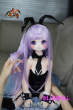 mozudoll 小独-バニー 85cm PVC頭部 宣材写真と同じ衣装無料プレゼン 可愛い バニー アニメラブドール 小型 アニメ 着せ替え人形 コスプレドール  エッチ  r18人形