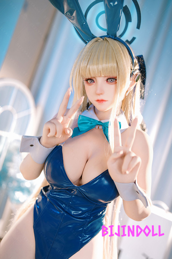 ラブドールセックス画像 コスプレ ラブドール トキ（バニーガール） 美少女cos セックス ブルーアーカイブ 人形 等身 大 リアル ダッチワイフ Bezlya2.2 風玲  155cmM F-cup 高級シリコン
