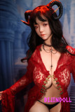SHEDOLL 163cm F-cup シリコン頭部+TPE材質ボディ セックス F カップ 巨乳 ラブドール 等身 大 エロ ダッチワイフ 爆乳 の Real アダルト シリコン love ドール