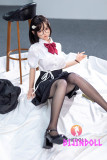 SHEDOLL 148cm C-cup シリコン頭部+TPE材質ボディ 若いJK ラブドール 可愛いロリ 最新 の TPEアダルト エロ 人形 等身 大 リアルダッチワイフ