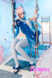 Bezlya 珊瑚 155cmR A-cup シリコンヘッド 珊瑚宮心海 ラブドール 原神キャラクター コスプレダッチワイフ
