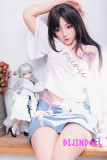 Bezlya 珊瑚 155cmR A-cup シリコンヘッド リアル 美少女 ラブドール  エロ オーラルプレイ可 リアル ダッチワイフ エッチ シリコンヘッド人形