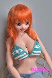 ElsaBabe-AHR003 鶴田晴奈 148cm シリコン フェラ顔 アニメダッチワイフ  巨乳 コスプレ人形エロ アニメ sex ラブドール