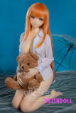 aotumedoll#117 155cm C-cup TPE製  椎名 真昼​ アニメラブドール可愛い天使様  金髪ロング美少女