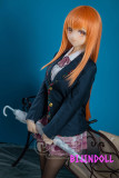 aotumedoll#117 155cm C-cup TPE製  椎名 真昼​ アニメラブドール可愛い天使様  金髪ロング美少女