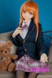 aotumedoll#117 155cm C-cup TPE製  椎名 真昼​ アニメラブドール可愛い天使様  金髪ロング美少女