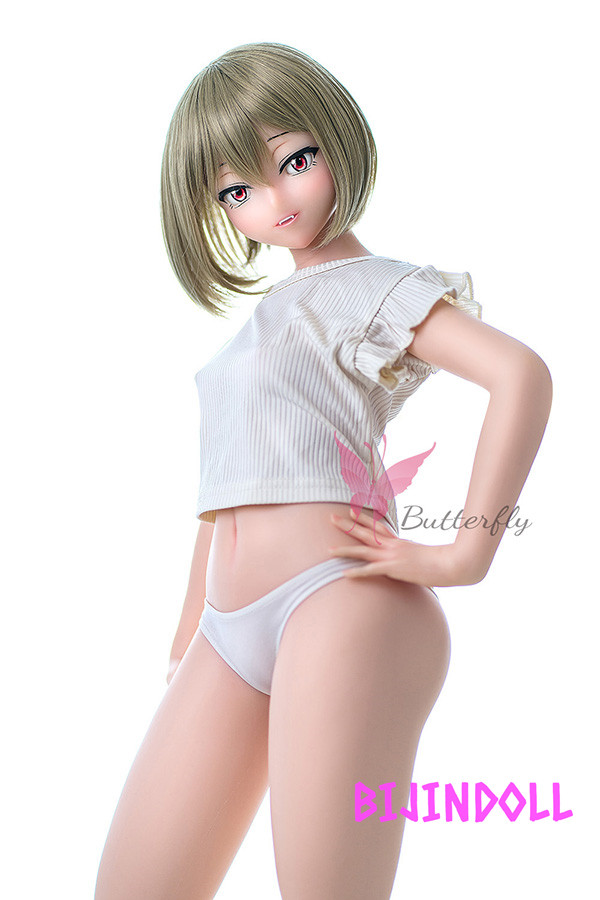 ButterflyDoll#26 95cm B-cup シリコン 貧 乳 乳首 ピンクアニメセックス人形 エロ可愛い彼女