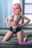 ButterflyDoll#27 95cm F-cup シリコン 巨乳 色っぽい女性 ラブドール ミニボディアニメ人形