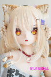 WMDoll#Y007 159cm Bカップ ビニール製ヘッド 癒し系猫娘 アニメドール 等身大アニメ人形