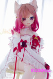 WMDoll#Y001 140cm Cカップ  PVCヘッド アニメ 嫌な顔 アニメセックス人形 猫娘可愛い