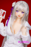 aotumedoll#125 155cm C-cup TPE製  エミリア アニメ等身大人形 銀髪ハーフエルフ 美少女 リゼロ ラブドール