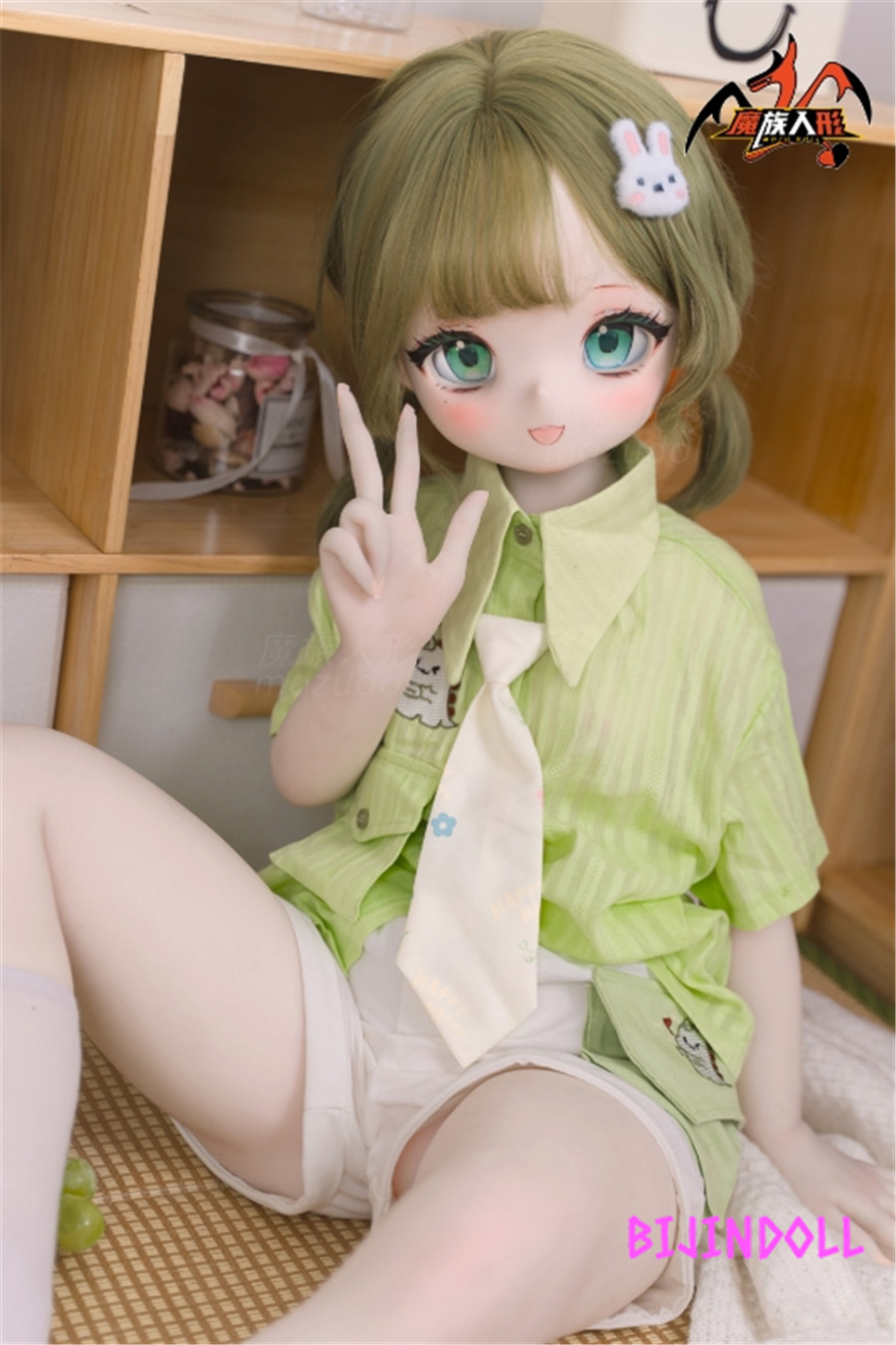 金发美少女MOZUDOLL 亜美 85cm 巨乳 ビニールヘッドアニメ系 ミニ