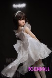 My Loli Waifu 100cm #92ヘッド AAカップ Koharu (こはる) TPE材質 ロりダッチワイフ 白い羽 アダルト ドール