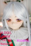 GUAVADOLL 147cm DM02 ノーマル肌 ビニール製ヘッド（PVC）アニメ ラブドール 騎士制服 かわいい ダッチワイフ 白髪