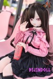 MOZUDOLL 佑莉（Yuri）115cm 魔族人形 画像と同じ仕様 ビニールヘッド+TPEボディ 可愛い コスプレ系 地雷系少女 アニメラブドール 新品