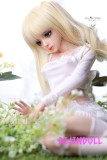 Jiusheng Doll 60cm 普通乳 M2ヘッド シリコン材質ラブドール ミニドール かわいいロリリアルドール