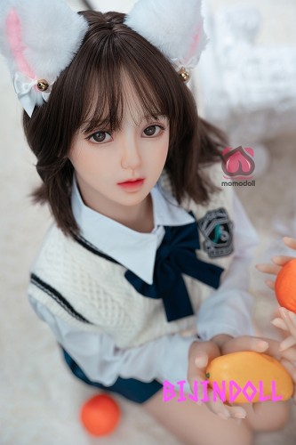 Momodoll #MM208 咲花 150cm #H024-Aヘッド Cカップノーマル肌 制服 猫耳 ラブドール TPE製 激安 セックスドール