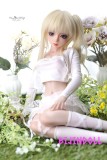 Jiusheng Doll 60cm 普通乳 M2ヘッド シリコン材質ラブドール ミニドール かわいいロリリアルドール