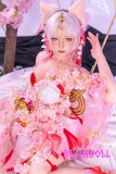 SHE DOLL 顾小雨 168cm Eカップ ボディ材質選択可 胡桃メイク 女狐 アダルト ドール コスプレ系 リアルラブドール