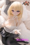 MOZUDOLL 亜美 85cm 巨乳 ビニールヘッド+TPEボディ エロ アニメ系 ミニラブドール 可愛いドール