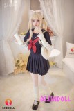 SHEDOLL 熙熙 148cm Dカップ シリコン 猫耳 タッチワイフ セーラー服 セックスドール