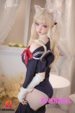 SHEDOLL 熙熙 148cm Dカップ シリコン 猫耳 タッチワイフ セーラー服 セックスドール
