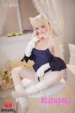 SHEDOLL 熙熙 148cm Dカップ シリコン 猫耳 タッチワイフ セーラー服 セックスドール