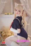 SHEDOLL 熙熙 148cm Dカップ シリコン 猫耳 タッチワイフ セーラー服 セックスドール