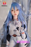 SHEDOLL 江小婉 168cm Eカップ シリコン 綾波レイ風 ダッチドール コスプレ ラブドール