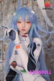SHEDOLL 江小婉 168cm Eカップ シリコン 綾波レイ風 ダッチドール コスプレ ラブドール