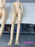 B級品 aotumedoll A01 135CM-Aカップ【細い】 シリコン製 新品ヘッド含む 右脚に膨らみ 膝関節の取り付け位置が下すぎ