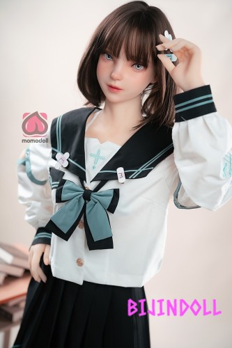 Momo Doll 多希(たき) MM213 MHS051A-B 150cm Cカップ シリコンヘッド+TPEボディ 雀斑メイク 制服 美少女 ラブドール