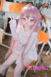 MOZUDOLL 星叶 130cm ビニールヘッド+TPEボディ 常服 可愛い アニメ ラブドール