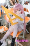 MOZUDOLL 星叶 130cm ビニールヘッド+TPEボディ 常服 可愛い アニメ ラブドール