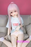 Aotumedoll 緒山 まひろ #129ヘッド 135cm AAカップ TPE材質 コスプレ系 美少女 ピンク髪 ラブドール