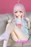Aotumedoll 緒山 まひろ #129ヘッド 135cm AAカップ TPE材質 コスプレ系 美少女 ピンク髪 ラブドール
