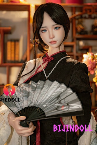 SHEDOLL 江小梨 156cm Eカップ フルシリコン製 チャイナドレス 黒髪 美人 ラブドール