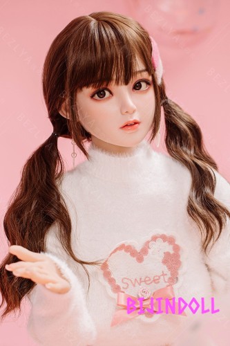 Bezlya Doll 鈴蘭 2.0シリーズ 149cm Cカップ シリコンヘッド＋TPEボディ 甘い 活発 茶髪 ダッチワイフ