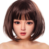 Bezlya 蝶豆 155cmM F-cup シリコンヘッド＋TPEボディ ソフトプリン巨乳ラブドール