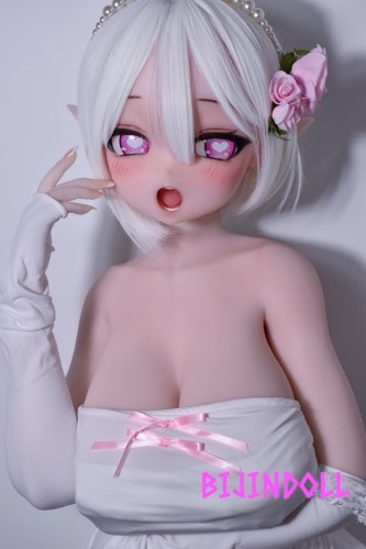 ElsaBabe 浅香萌里 RAD043 140cm-M フルシリコン製 白髪 エルフ耳 可愛い ダッチワイフ