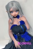 ElsaBabe 水城理沙 RAD021 148cm-L フルシリコン製 銀髪 紫の瞳 華麗 ダッチワイフ